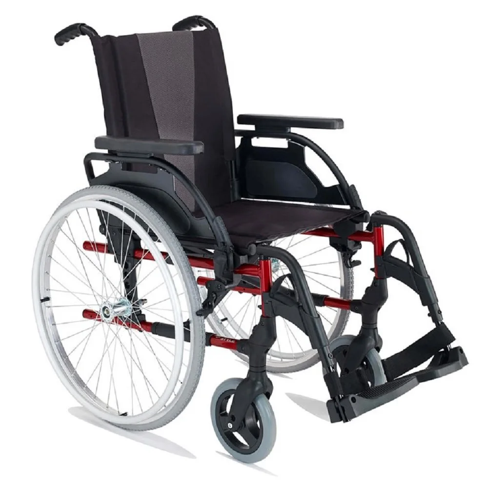 Breezy Style Alüminyum Manuel Tekerlekli Sandalye (12" Arka Tekerlekler) görsel 4
