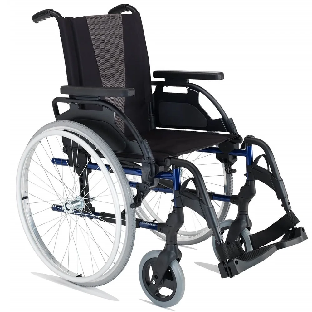 Breezy Style Alüminyum Manuel Tekerlekli Sandalye (24"Arka Tekerlekler) görsel 2