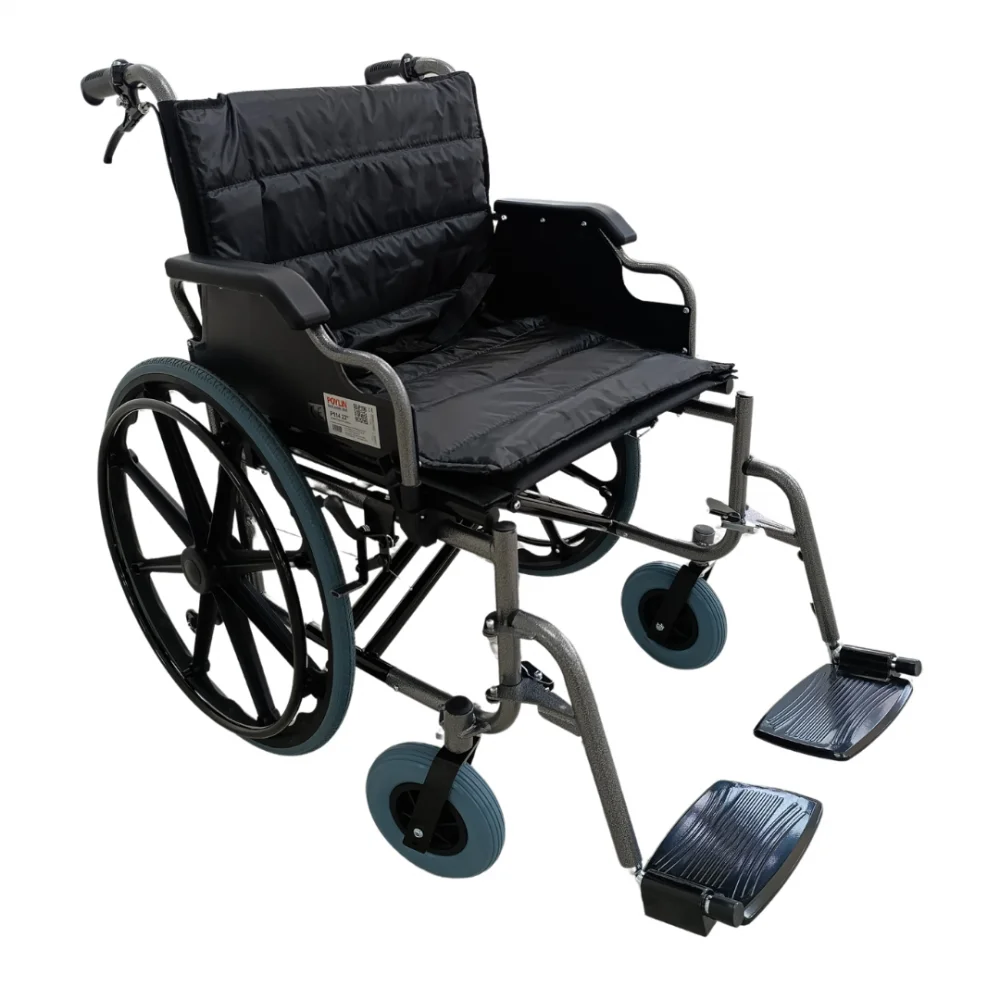 Poylin P114 XLarge Beden ( 55 cm ) Tekerlekli Sandalye görsel 7