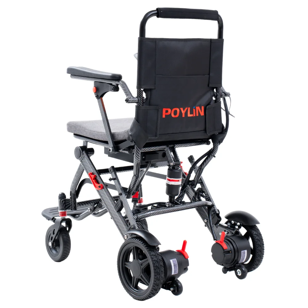 Poylin P213 XSTO M4 Hafif Akülü Tekerlekli Sandalye görsel 6