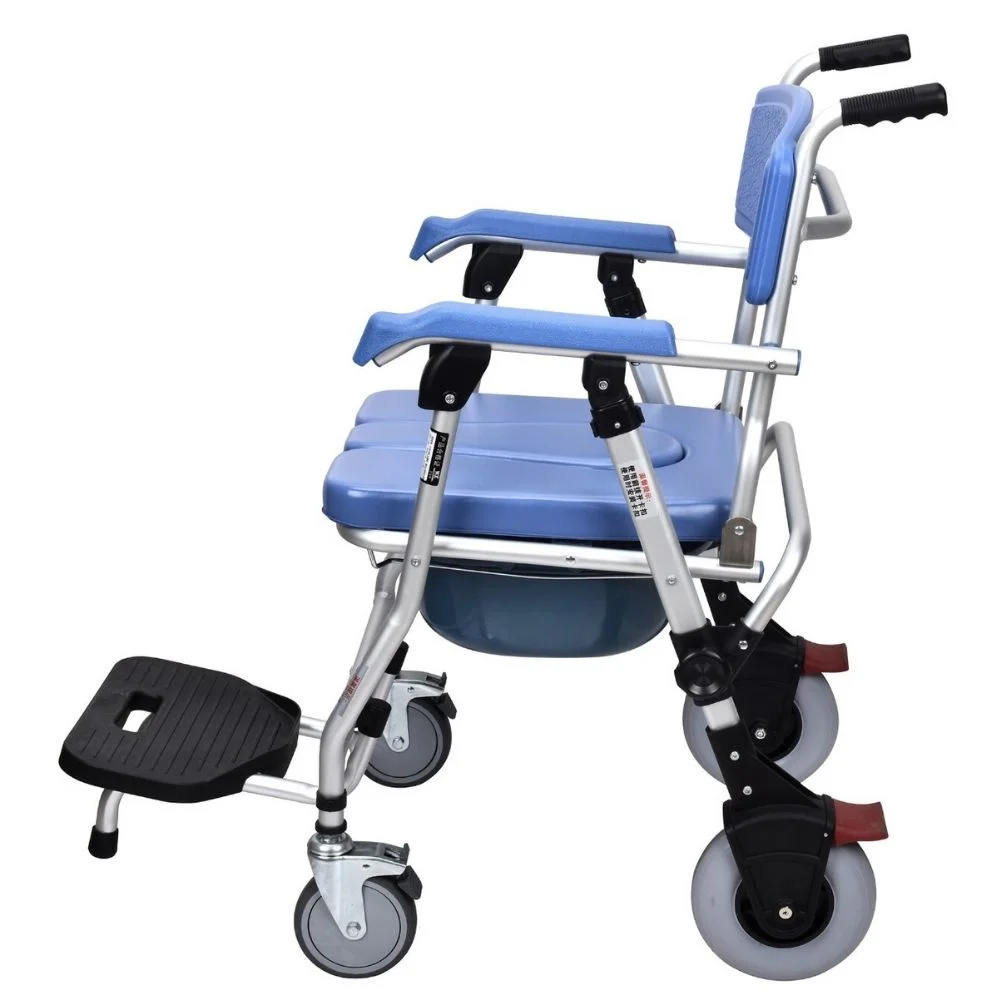 Poylin P611 Alüminyum Banyo Tuvalet Sandalyesi görsel 3