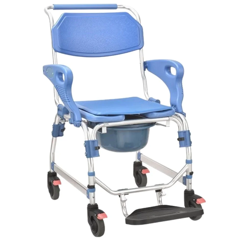 Poylin P612 Alüminyum Banyo Tuvalet Sandalyesi görsel 2
