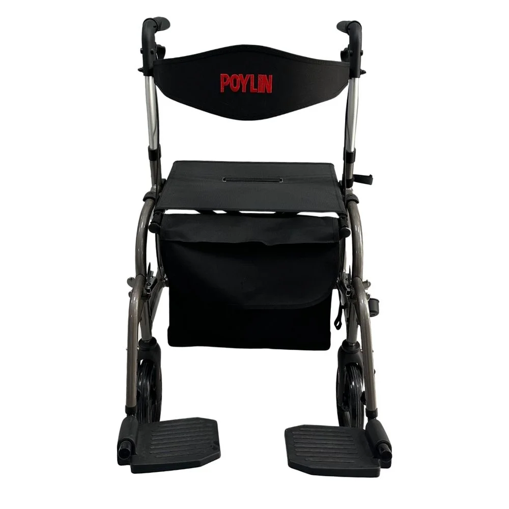 Poylin P777P Alüminyum Pedallı Lüks Rollatör görsel 7