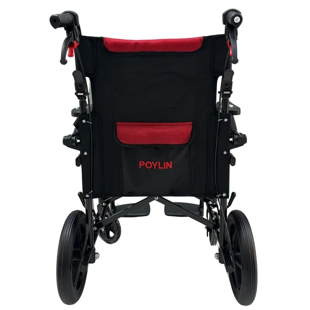 Poylin P806 Refakatçi Tekerlekli Sandalye görsel 7