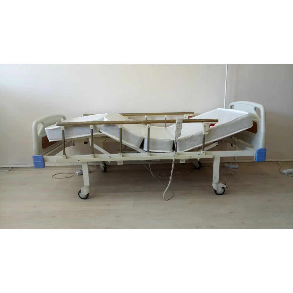 PY152 2 Motorlu ABS Başlıklı Hasta Karyolası + 4 Parçalı Yatak görsel 2