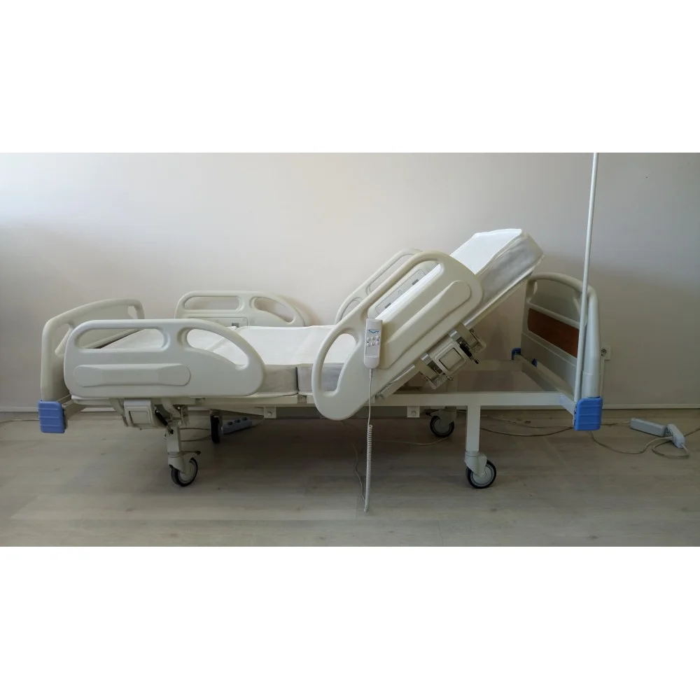 PY152/A 2 Motorlu Full ABS Hasta Karyolası + 4 Parçalı Yatak görsel 5