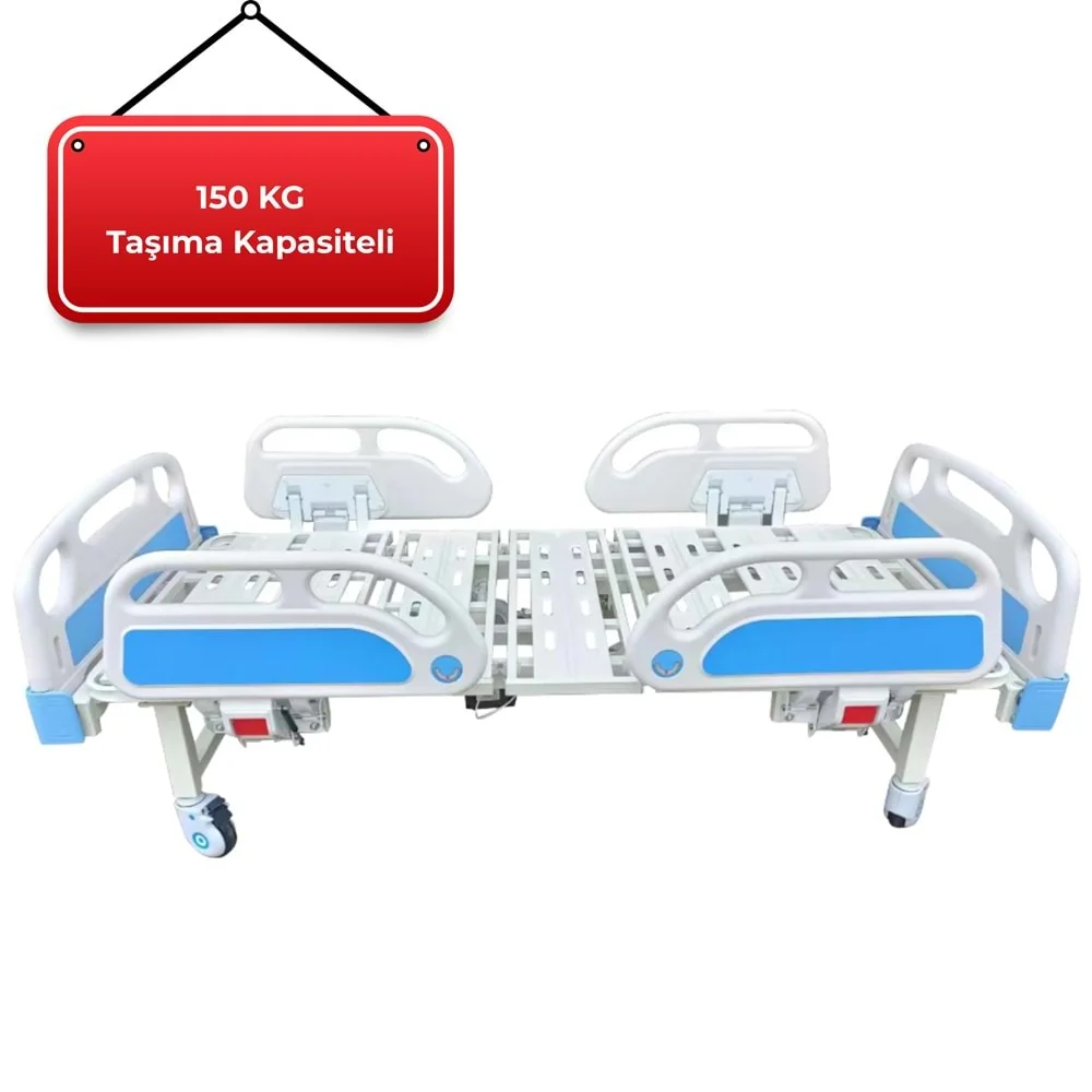RESPİROX İTHAL HASTA YATAĞI - İKİ MOTORLU FULL ABS görsel 4