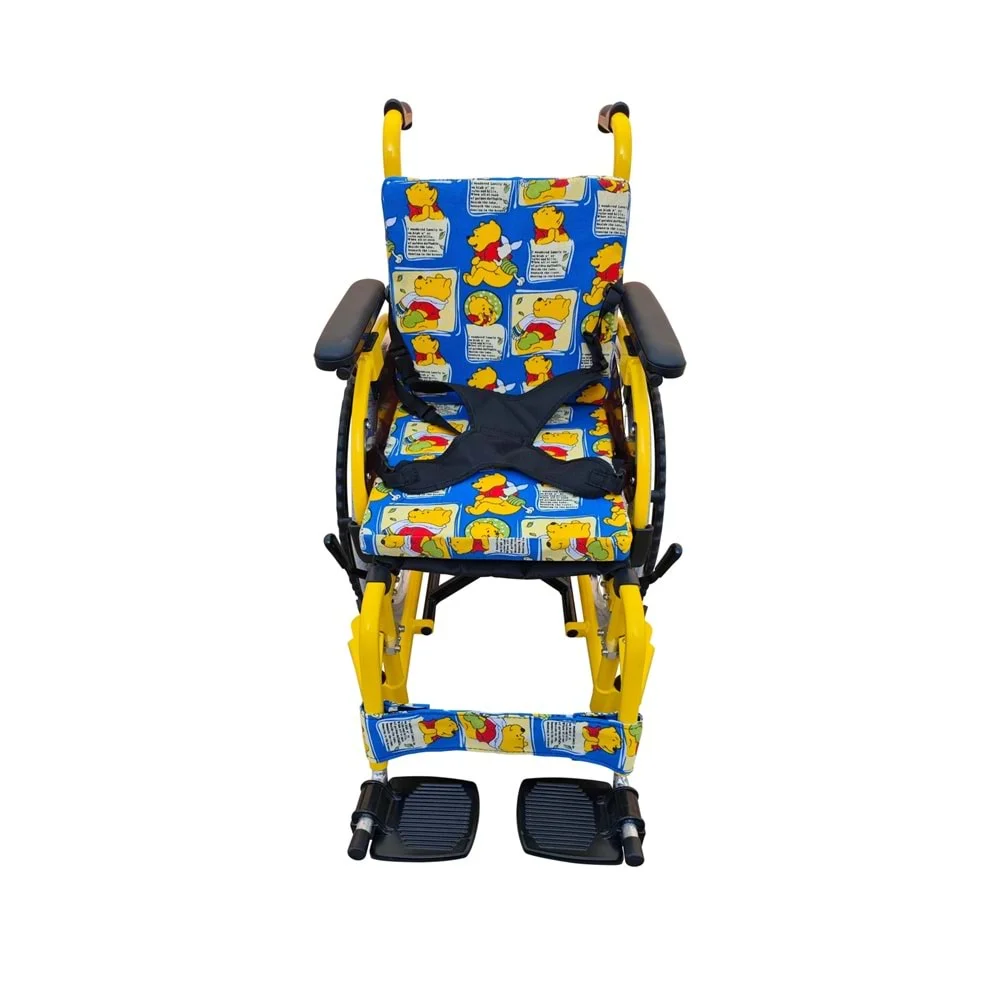 RESPİROX RCTS-01 ÇOCUK-PEDİATRİK ALÜMİNYUM MANUEL TEKERLEKLİ SANDALYE görsel 6