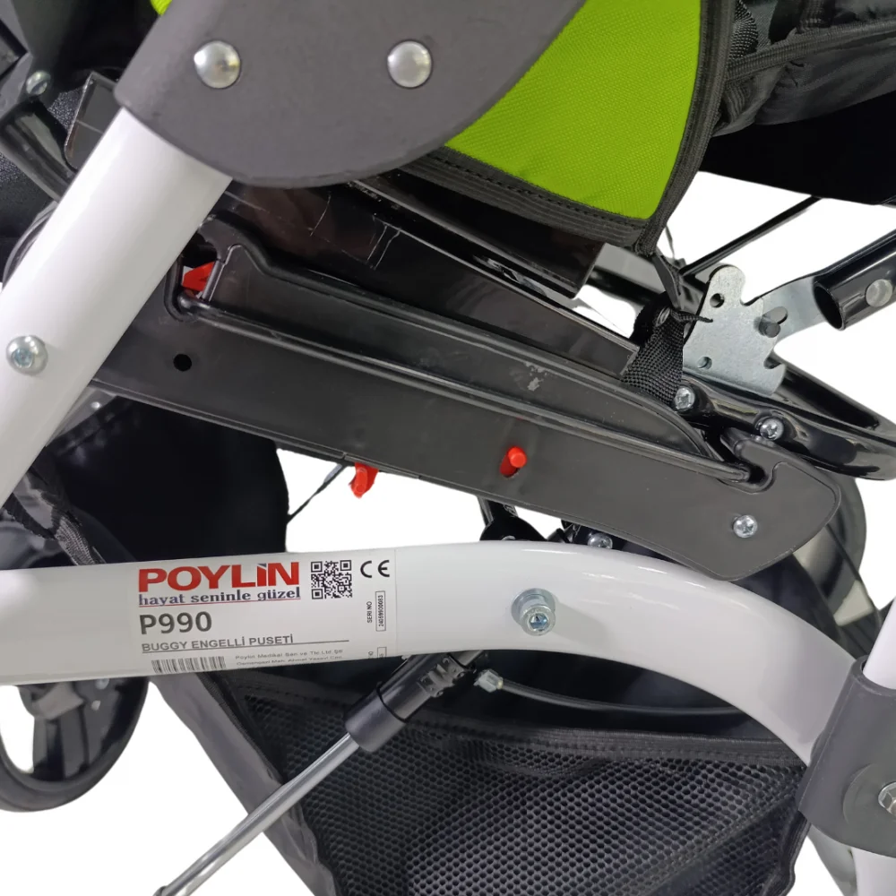 YENİ Poylin P990 Buggy Engelli Bebek Puseti görsel 5